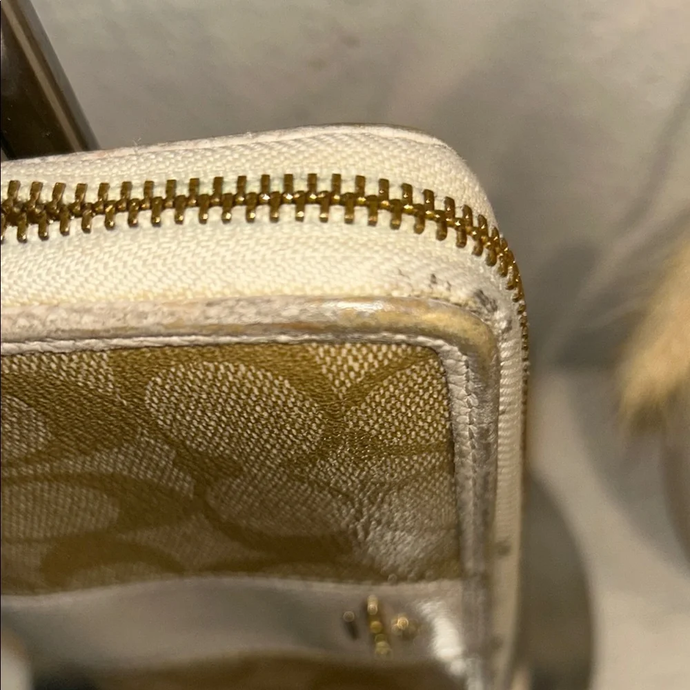 Coach Tan and Cream Women's Bag
